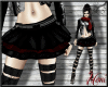 Black-Red Skirt