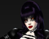 ~X Lady Bangs Blk/purpl