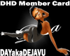 DHD OFFICIAL MEMBER CARD
