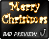 Merry Christmas sign