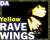 Yellow Rave Wings
