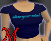 Clear Your Mind Blue T