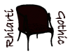 Gothic Red French Chair
