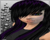 Black n Purple Emo Hair