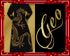 Geo Dragon Coat Gold