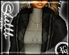 (FG) Winter Black Outfit