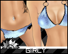 Baby Blue Sparkle Bikini