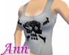 Skull Tank GREY