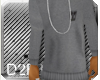 D|Gray CrewNeck