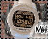 MH| white g-shock 1