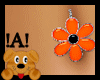 !A! Retro Orange Flower