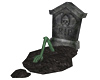Grave with Animated Arm