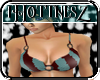 [iHott] StripedKiniBlue