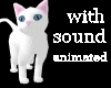 (SK)White Pet Cat(Adult)