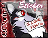 {C} ILY Black Wolf