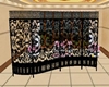 Curved divider black