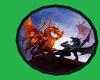 Dragons Fighting Rug