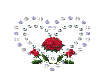 glittering heart flower