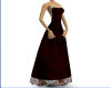 Dark Red Long Dress