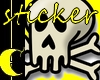 Skully Sticker