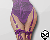 m> Garter + Pants Purple