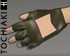 Leather Gloves #Green