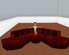 Red Rose Sofa