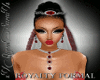 White/Red Lavish Veil