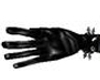 Black Leather Gloves