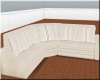 Cream sectional~Suede
