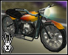 Black Flame Motorcycle