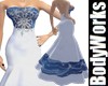Silver Snowflake Gown