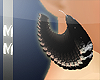 m> Earrings Plume-O
