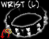 DblStud Cuff Lft Black