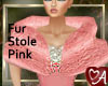 Pink Fur Stole