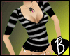 ~BZ~ Stripe Shirt Gray
