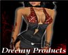 [d] Red Halter Dress