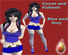 *DB*CorsetNFishnet B&G