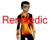 *RM* Flames-Pullover
