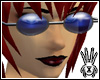 Blue Oval Shades