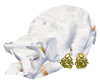 Anubis Puppy White