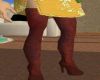 red thighhigh boots