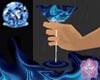 Blue Diamond Martini