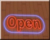 Oval OPEN ~neon sign