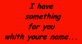 To youre enemy