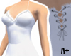 Angel white dance dress