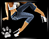 Dark Jean Capri ~PB