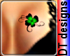 lucky clover breast tattoo