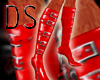 DS Spiked - Red