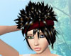 DEL Spiked Black Hair